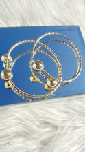 Load image into Gallery viewer, 12k Gold Adult Medium Bangles