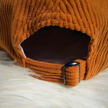 Load image into Gallery viewer, Blessed Corduroy Cap - Brown
