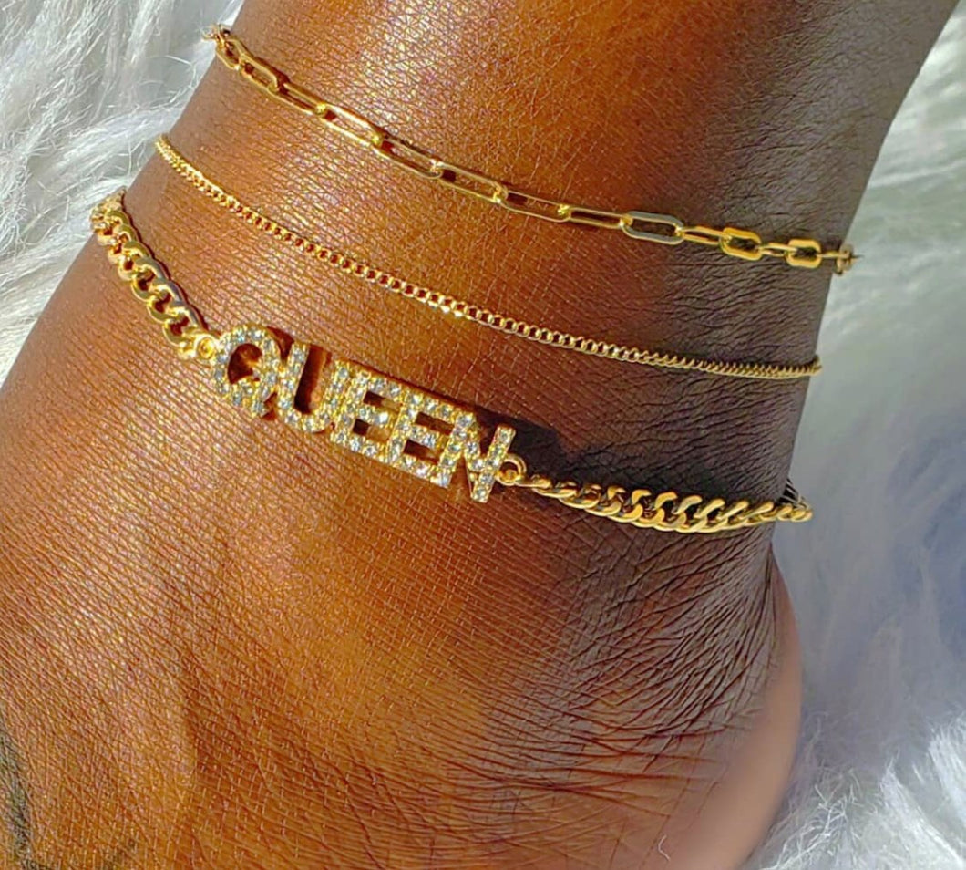 Queen Anklet Set