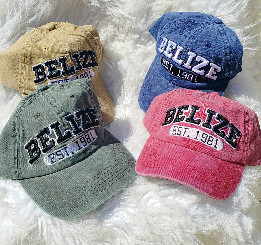 Belize Dad Caps