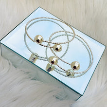 Load image into Gallery viewer, Large Adult Silver Belizean Bangles
