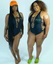 Load image into Gallery viewer, HCM Strappy Black One Piece
